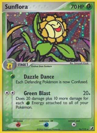 Sunflora (/115) Holofoil [EX: Unseen Forces] Pokemon Single Pokémon