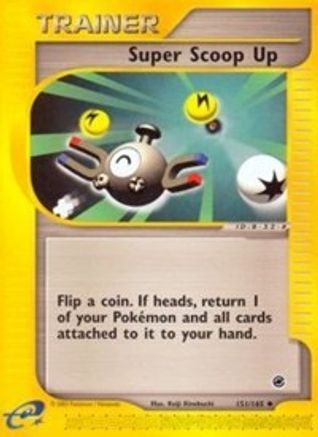 Super Scoop Up (/165) Reverse Holofoil [Vintage: Expedition] Pokemon Single Pokémon
