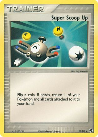 Super Scoop Up (/112) Reverse Holofoil [EX: FireRed & LeafGreen] Pokemon Single Pokémon