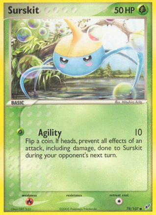 Surskit (78/107) [EX: Deoxys] Pokemon Single Pokémon