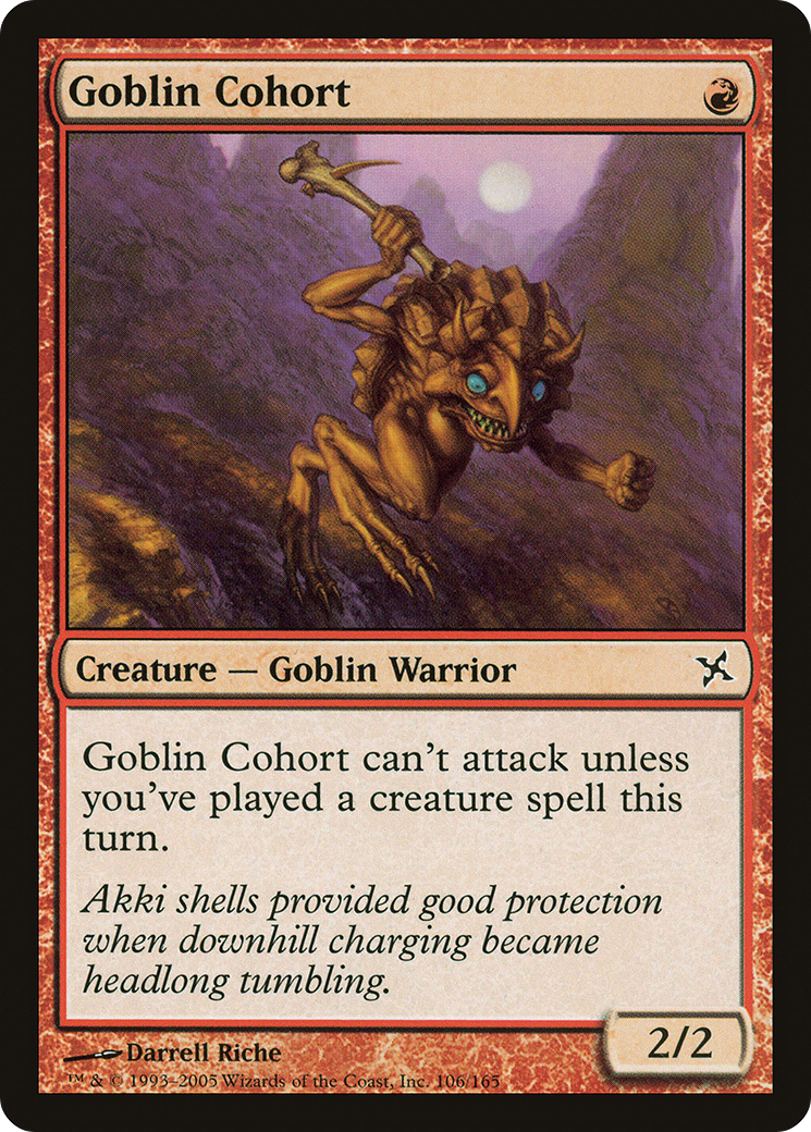 Goblin Cohort (BOK-106) [Betrayers of Kamigawa] MTG Single Wizards of the Coast
