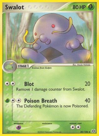 Swalot (/106) [EX: Emerald] Pokemon Single Pokémon
