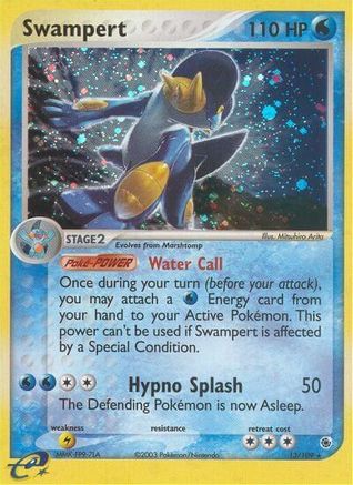 Swampert - 13/109 (/109) Holofoil [EX: Ruby & Sapphire] Pokemon Single Pokémon