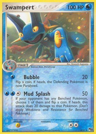 Swampert (/17) Holofoil [POP Series 1] Pokemon Single Pokémon