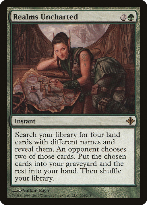 Realms Uncharted (ROE-206) [Rise of the Eldrazi] Foil MTG Single Wizards of the Coast
