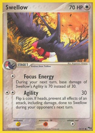Swellow (15/17) [Promos: POP Series 1] Pokemon Single Pokémon