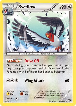 Swellow (/146) Reverse Holofoil [XY: Base Set] Pokemon Single Pokémon