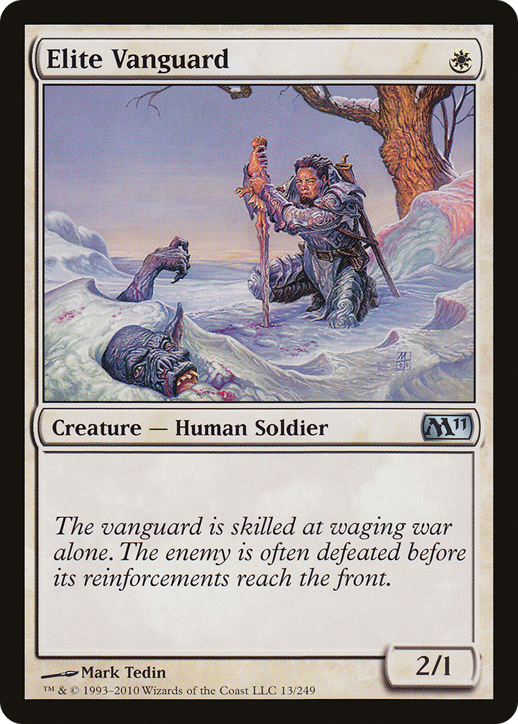 Elite Vanguard (M11-013) [Magic 2011] MTG Single Wizards of the Coast
