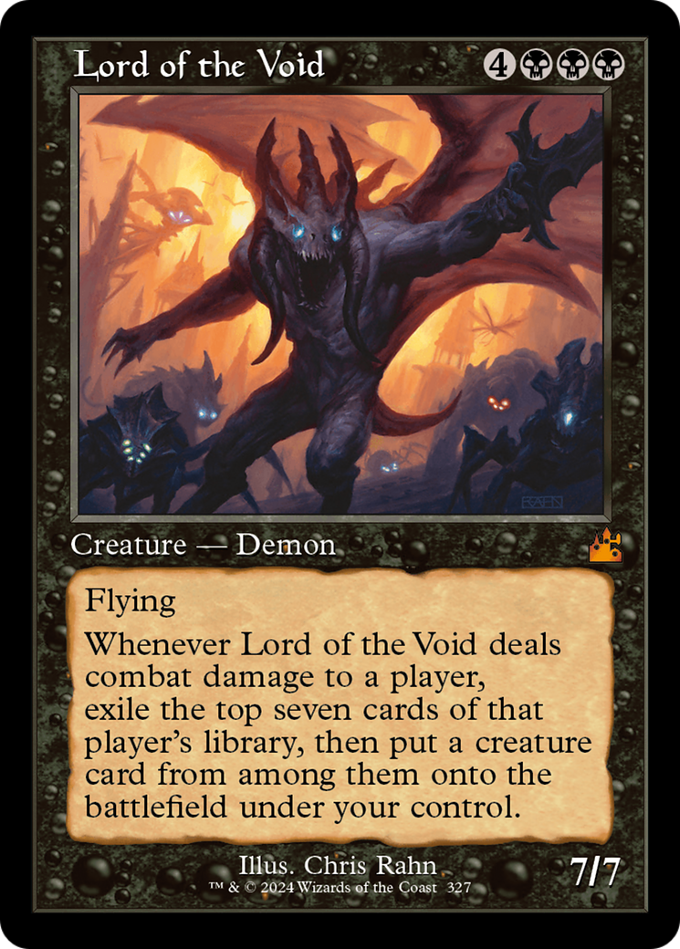 Lord of the Void (RVR-327) [Ravnica Remastered] Foil MTG Single Wizards of the Coast