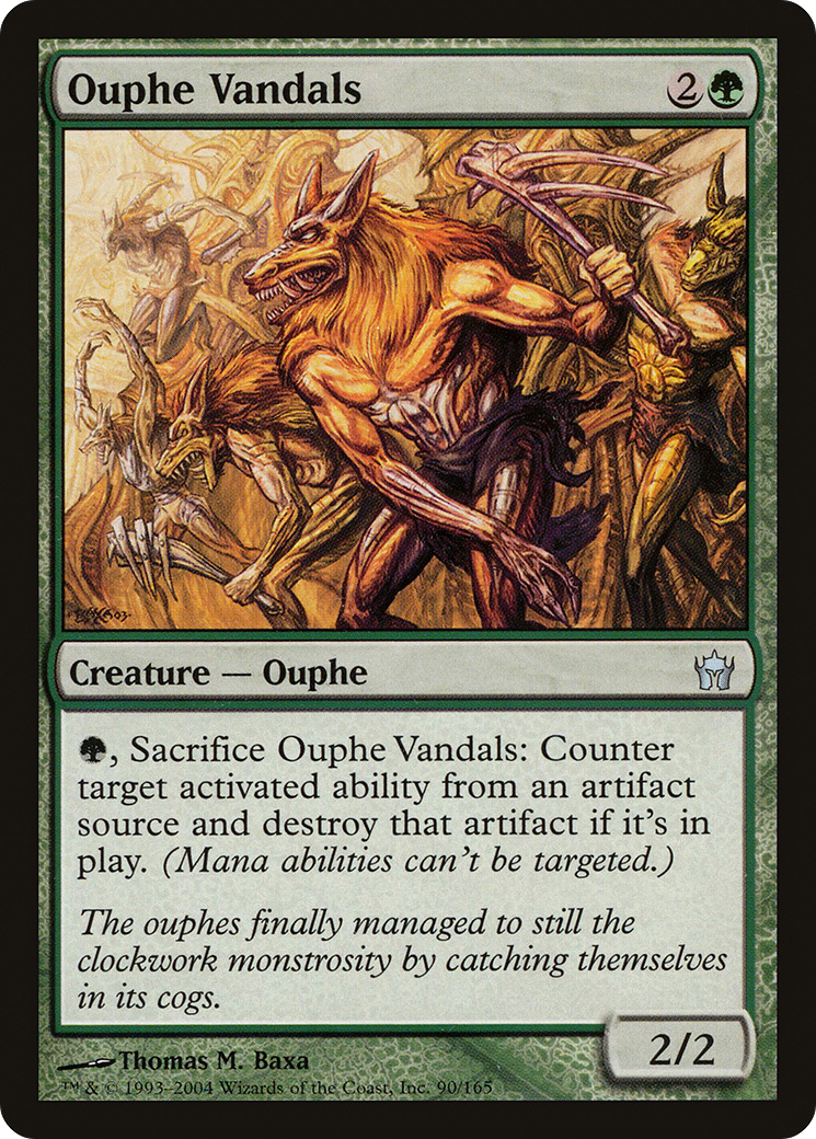 Ouphe Vandals (5DN-090) [Fifth Dawn] MTG Single Wizards of the Coast