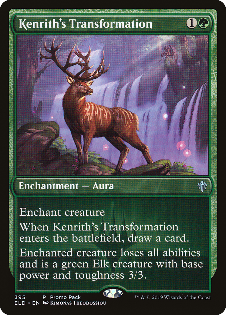 Kenrith's Transformation (PPELD-395) [Throne of Eldraine] MTG Single Wizards of the Coast