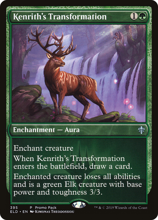 Kenrith's Transformation (PPELD-395) [Throne of Eldraine] MTG Single Wizards of the Coast