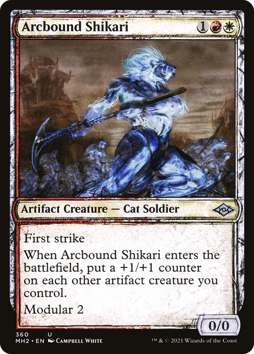 Arcbound Shikari (MH2-360) [Modern Horizons 2] (Showcase) Foil MTG Single Wizards of the Coast