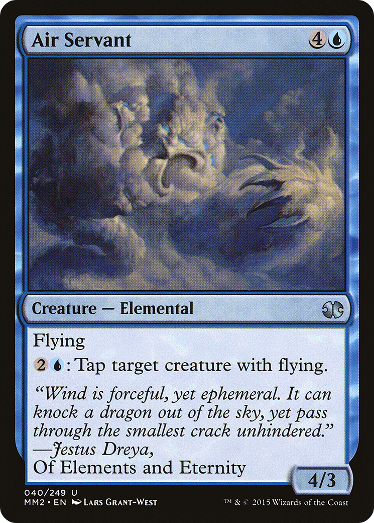 Air Servant (MM2-040) [Modern Masters 2015] Foil MTG Single Wizards of the Coast