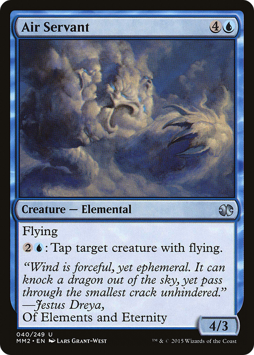 Air Servant (MM2-040) [Modern Masters 2015] Foil MTG Single Wizards of the Coast