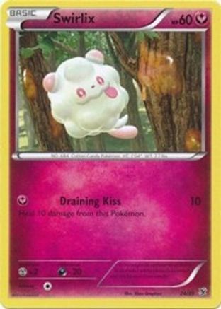Swirlix 24/39 [XY: Kalos Starter Set] Pokemon Single Pokémon