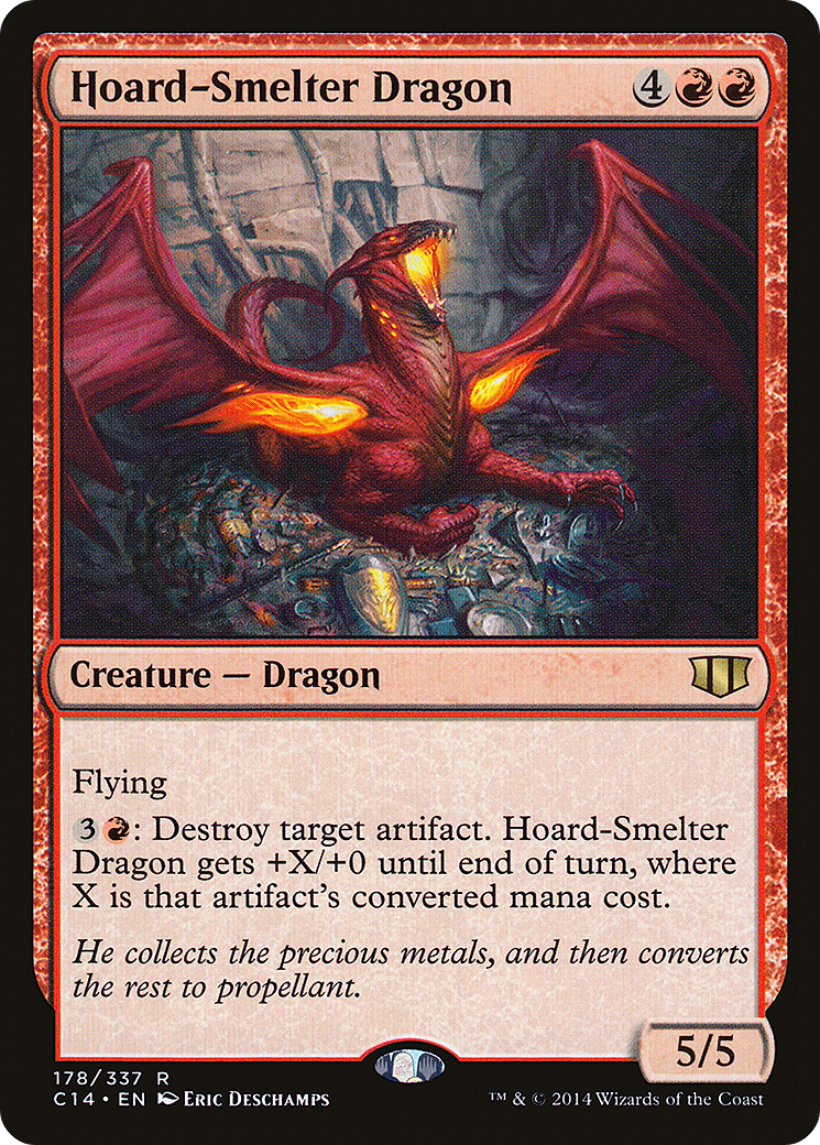 Hoard-Smelter Dragon (C14-178) [Commander 2014] MTG Single Wizards of the Coast