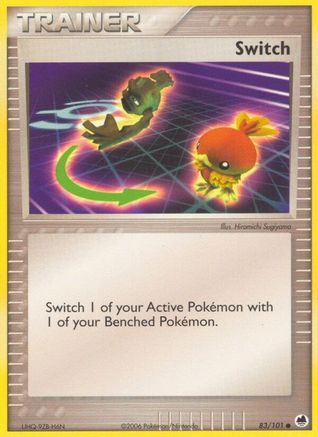 Switch (/101) Reverse Holofoil [EX: Dragon Frontiers] Pokemon Single Pokémon