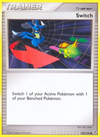 Switch (128/132) Reverse Holofoil [DP: Secret Wonders] Pokemon Single Pokémon