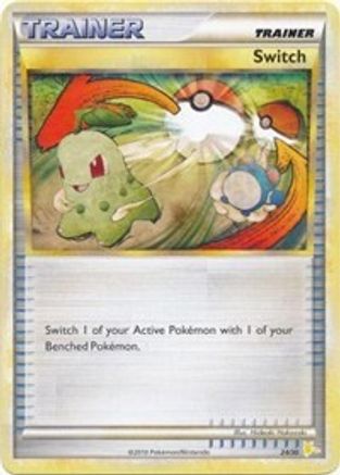 Switch (Raichu) () [HGSS Trainer Kit Gyarados & Raichu] Pokemon Single Pokémon
