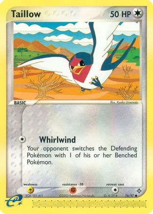 Taillow (/97) [EX: Dragon] Pokemon Single Pokémon