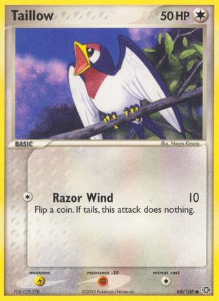 Taillow (/106) [EX: Emerald] Pokemon Single Pokémon