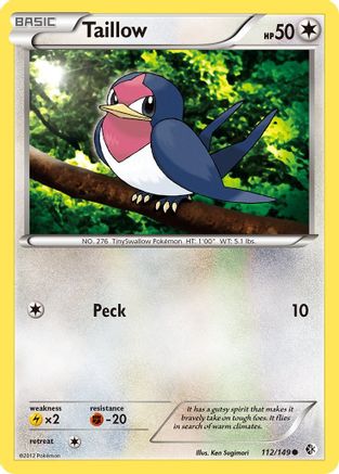 Taillow (/149) [BW: Boundaries Crossed] Pokemon Single Pokémon