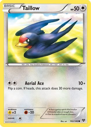 Taillow (/146) Reverse Holofoil [XY: Base Set] Pokemon Single Pokémon