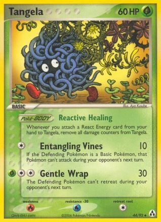 Tangela (/92) Reverse Holofoil [EX: Legend Maker] Pokemon Single Pokémon