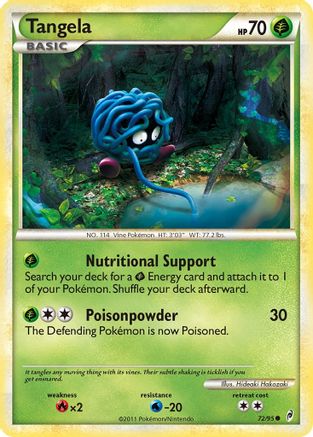 Tangela (72/95) [HGSS: Call of Legends] Pokemon Single Pokémon
