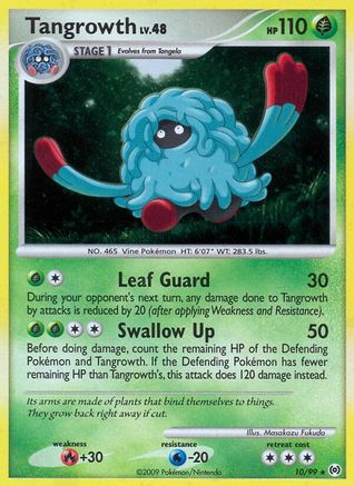 Tangrowth (10/99) Holofoil [Platinum: Arceus] Pokemon Single Pokémon
