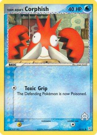 Team Aqua's Corphish - 50/95 (/95) Reverse Holofoil [EX: Team Magma vs Team Aqua] Pokemon Single Pokémon