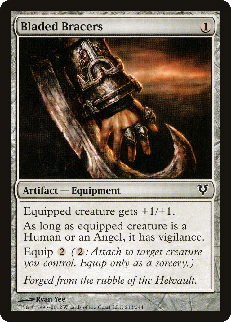 Bladed Bracers (AVR-213) [Avacyn Restored] Foil MTG Single Wizards of the Coast