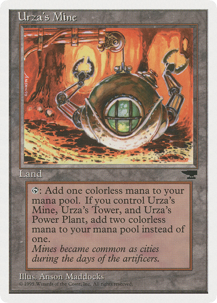 Urza's Mine (CHR-114B) [Chronicles] MTG Single Wizards of the Coast