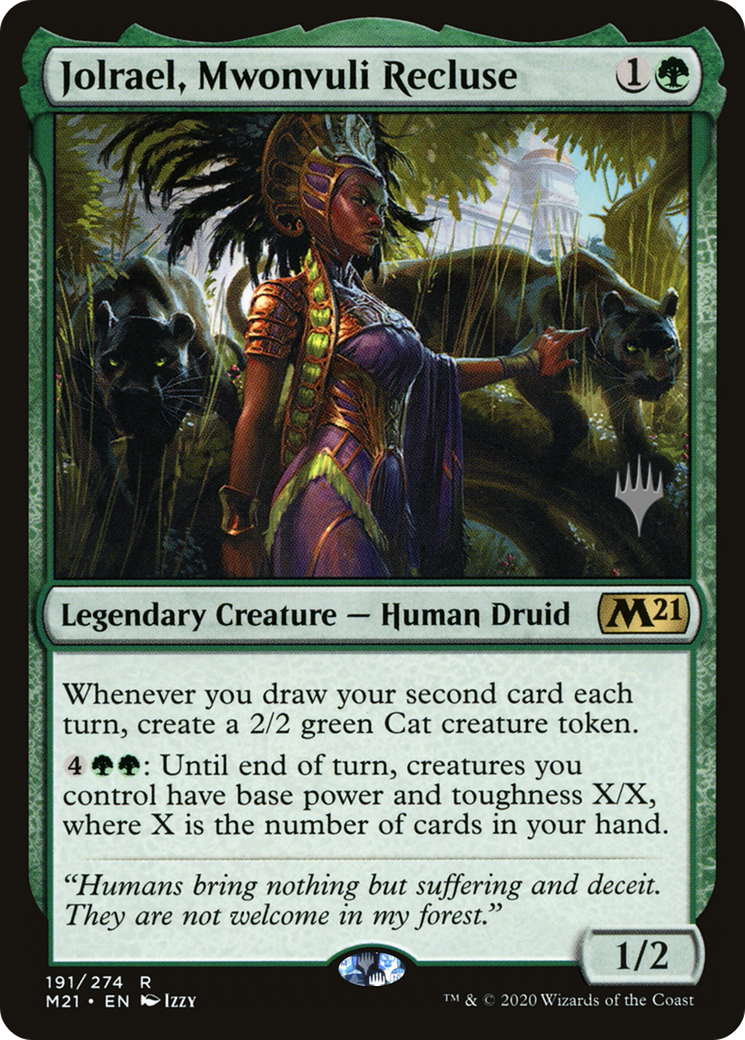 Jolrael, Mwonvuli Recluse (PPM21-191P) [Core Set 2021 Promos] Foil MTG Single Wizards of the Coast