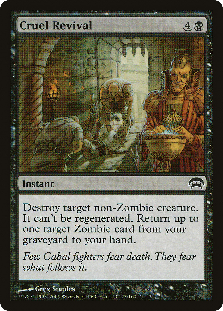 Cruel Revival (HOP-023) [Misc] Planechase MTG Single Wizards of the Coast