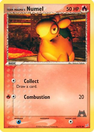 Team Magma's Numel (/95) [EX: Team Magma vs Team Aqua] Pokemon Single Pokémon