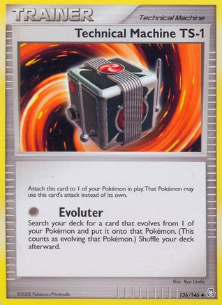 Technical Machine TS-1 136/146 [DP: Legends Awakened] Pokemon Single Pokémon