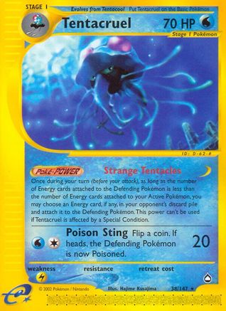 Tentacruel (/147) Reverse Holofoil [Vintage: Aquapolis] Pokemon Single Pokémon