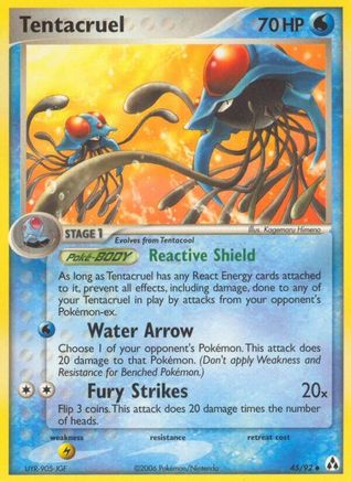 Tentacruel (/92) Reverse Holofoil [Legend Maker]