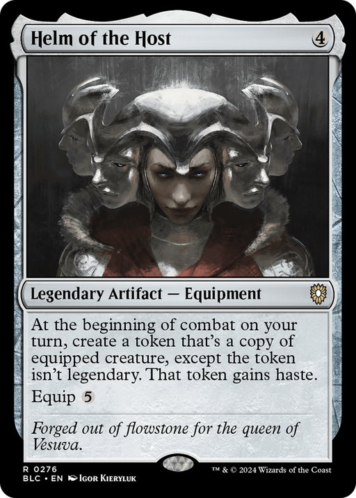 Helm of the Host (BLC-276) [Bloomburrow Commander] MTG Single Wizards of the Coast