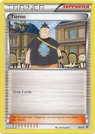 Tierno 39/39 [XY: Kalos Starter Set] Pokemon Single Pokémon