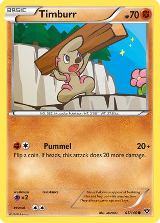 Timburr (/146) Reverse Holofoil [XY: Base Set] Pokemon Single Pokémon