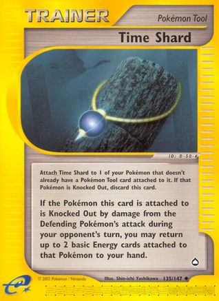 Time Shard (/147) Reverse Holofoil [Vintage: Aquapolis] Pokemon Single Pokémon