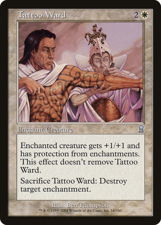 Tattoo Ward (ODY-054) [Odyssey] MTG Single Wizards of the Coast