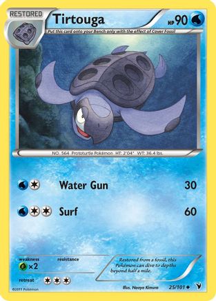Tirtouga (/101) Reverse Holofoil [BW: Noble Victories] Pokemon Single Pokémon