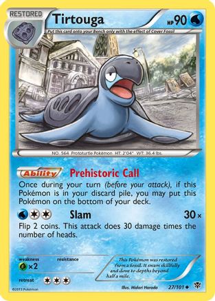 Tirtouga (/101) Reverse Holofoil [BW: Plasma Blast] Pokemon Single Pokémon