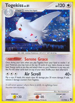 Togekiss (/106) Holofoil [DP: Great Encounters] Pokemon Single Pokémon