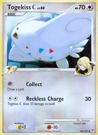 Togekiss C (/147) Reverse Holofoil [Platinum: Supreme Victors] Pokemon Single Pokémon