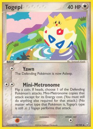 Togepi (50/109) Reverse Holofoil [EX: Team Rocket Returns] Pokemon Single Pokémon